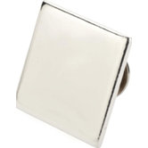 2cm x 6cm Anstecknadel quadratisch in Silber