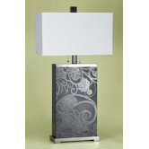 Paisley Two Light Table Lamp