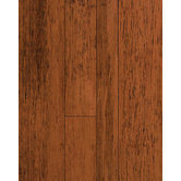 Natural Bamboo Expressions Multiwidth Solid Locking Strand Woven Bamboo in Antique Spice