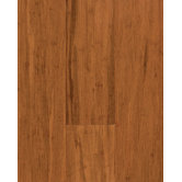 Natural Bamboo Expressions 5-1/4" Solid Locking Strand Woven Bamboo in Handscraped Spice