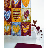 Duschvorhang "Hearts"