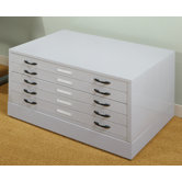 szt104215.5" x 46.75" Flat File in Light Grey