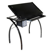 Futura Craft Station with Metal Support Bars