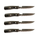 Steven Raichlen Forged Stainless And Pakkawood Steak Knive (Set of 4)