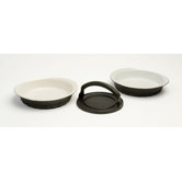 Steven Raichlen Cast Iron Cr&egrave;me Brulee Set