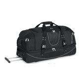 A.T Gear Ultimate Access 36" 2-Wheeled Drop Bottom Travel Duffel with Backpack Straps