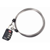 Undercover Security 3-Dial TSA Lock & Cable