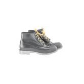 Size 9 16" Polyblend Steel Toe Workshoes With Men's Cleated Sole