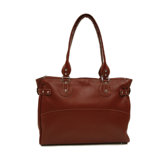 Large Ladies Side Strap Tote in Red