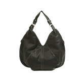 Ladies Large Hobo Bag in Black