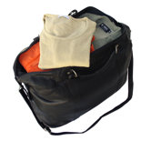 20" Large Leather Carry-On Duffel