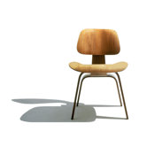 Eames DCW - Molded Plywood Dining Chair with Wood Legs