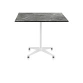Eames&reg; Outdoor Table with Square Top and Contract Base, 30"