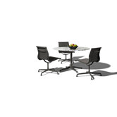 Eames 4 Piece Dining Set
