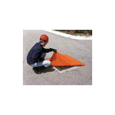 X 24" Ultra-Drain Seal&reg; 3/8" Thick Non-Absorbing Pad Deform To Temporarily Seal To Any Smooth Surface And Stop Most Drains