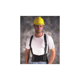 X-Small Industrial Back Support With Detachable Suspenders