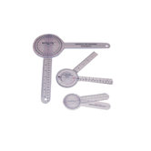 360 Degree Clear Plastic Goniometer