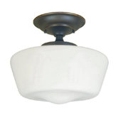 Luray 1 Light Semi Flush Mount