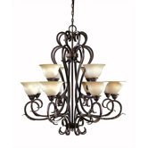 Olympus Tradition 12 Light Chandelier