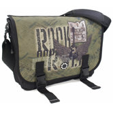 Graphic Design Messenger Diaper Bag