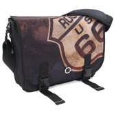 Graphic Design Messenger Diaper Bag