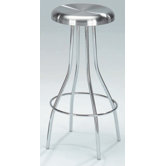 Counterstool 53 Swivel Counter Stool in Stainless Steel