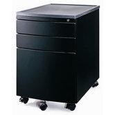 MP-04 Mobile File Cabinet in Black