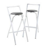 Folding Stool-G29 Folding Barstool (Set of 2)