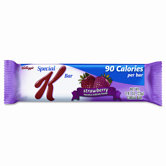 Special K Cereal Bar, Strawberry;Blueberry, .81 oz, 12/Box