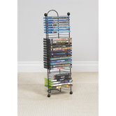 32 DVD/Blu-Ray Multimedia Nestable Wire Rack