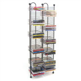 100 CD Multimedia Nestable Wire Rack
