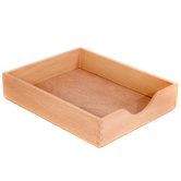 Wood Desk Tray, Letter Size