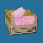Wet Wipe in Pink and White