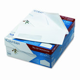 Poly-Klear Single Window Envelopes, #10, White, 500/box