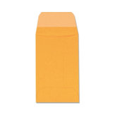 Coin Envelope, 2 1/4 x 3 1/2, 28 lb, Brown, 500/Box