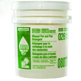 Manual Pot and Pan Dish Detergent Liquid Pail with Lemon Scent