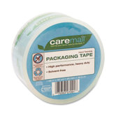 Caremail Packaging Tape, Hand-Tear, 2.6 mil, 1.88" x 40 yards, Clear