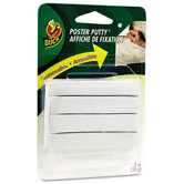 Poster Putty, Removable/Reusable, Nontoxic, 2 oz. per Pack