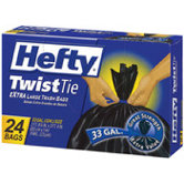 (24 per Carton) 33 Gallon Twist Tie Bag