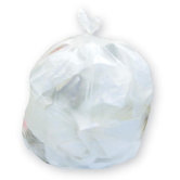 Commercial Can Liner 56-Gallon, 14 Micron in Clear