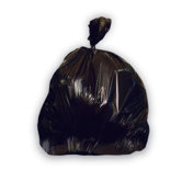 Low-Density Can Liner 10-Gallon, 0.35 Mil in Black
