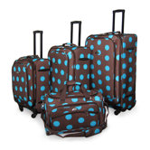 Ibiza Dots 4 Piece Luggage Set