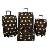 Grande Dots 4 Piece Luggage Set