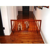 Step Over Gate in Walnut