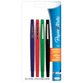4 Count Assorted Colors Flair Felt Tip Pen