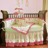 Crib Blanket in Leaves