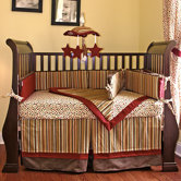 Crib Blanket in Hot Tamale