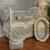 Burst Sterling Crib Bedding Collection