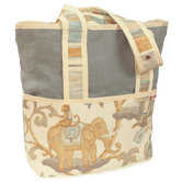 Cirque Blue Tote Diaper Bag