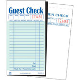 Duplicate Carbon Guest Check Book